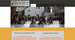 Desktop Screenshot of cousot.net